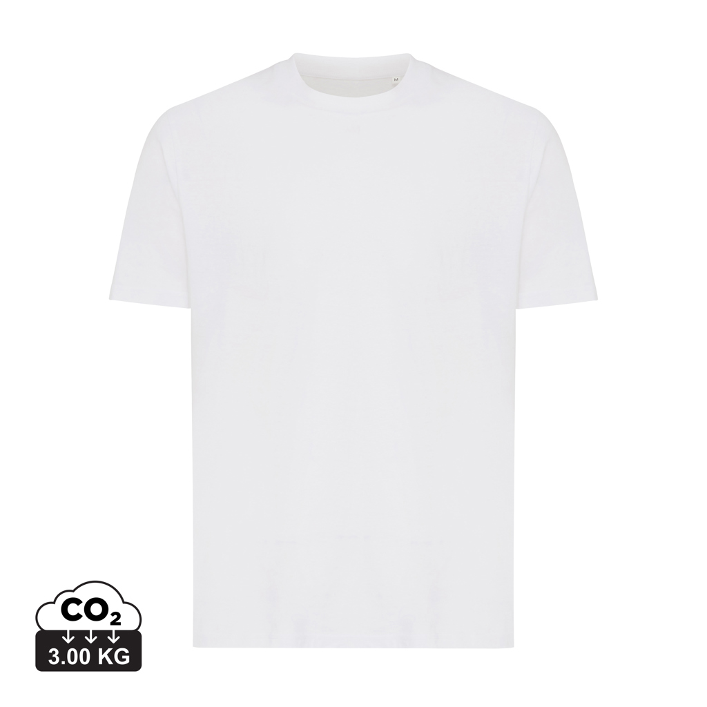 Iqoniq Sierra letv&#230;gts t-shirt af genanvendt bomuld, hvid