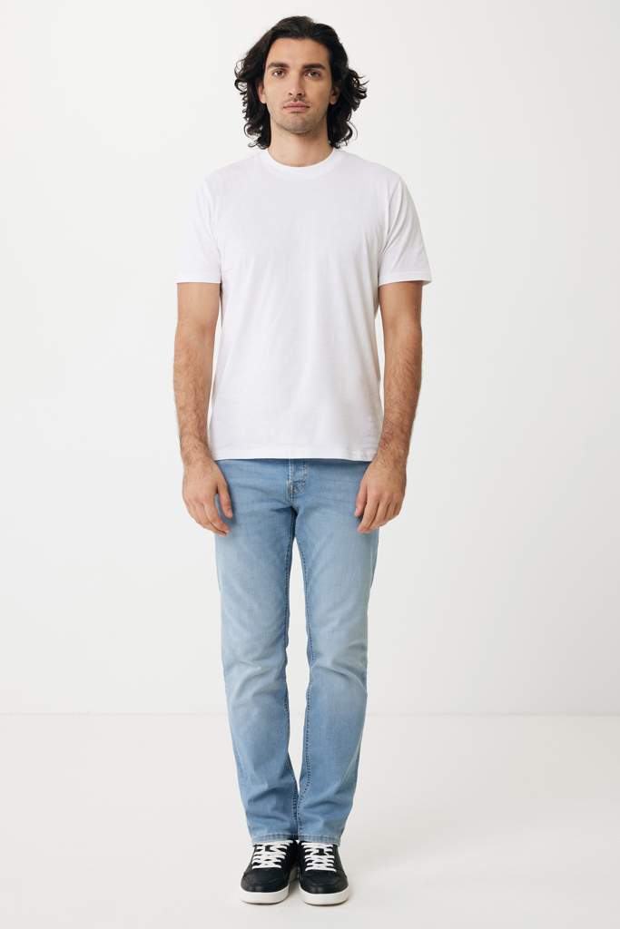 recycled white IQONIQ Sierra Camiseta Light Weight Algodón Reciclado