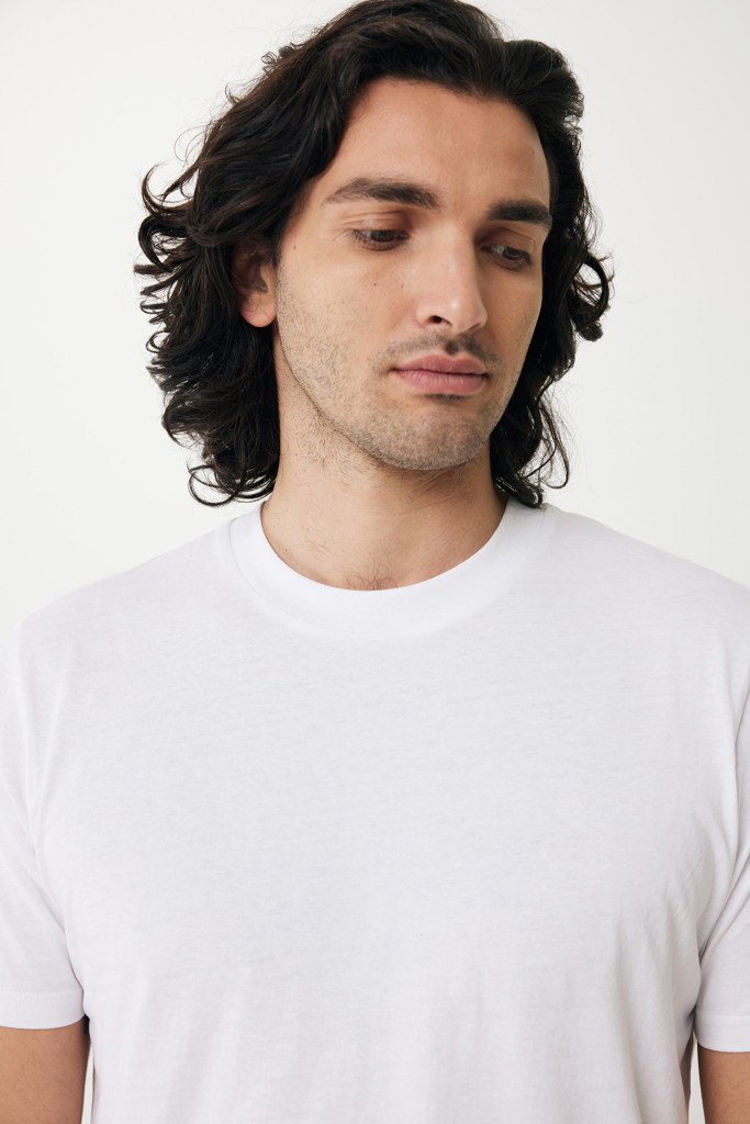 recycled white IQONIQ Sierra Camiseta Light Weight Algodón Reciclado