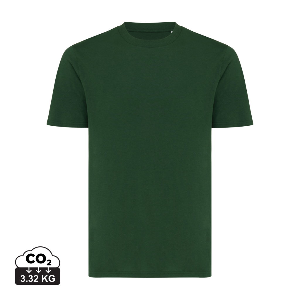 Iqoniq Sierra letv&#230;gts t-shirt af genanvendt bomuld, forest green