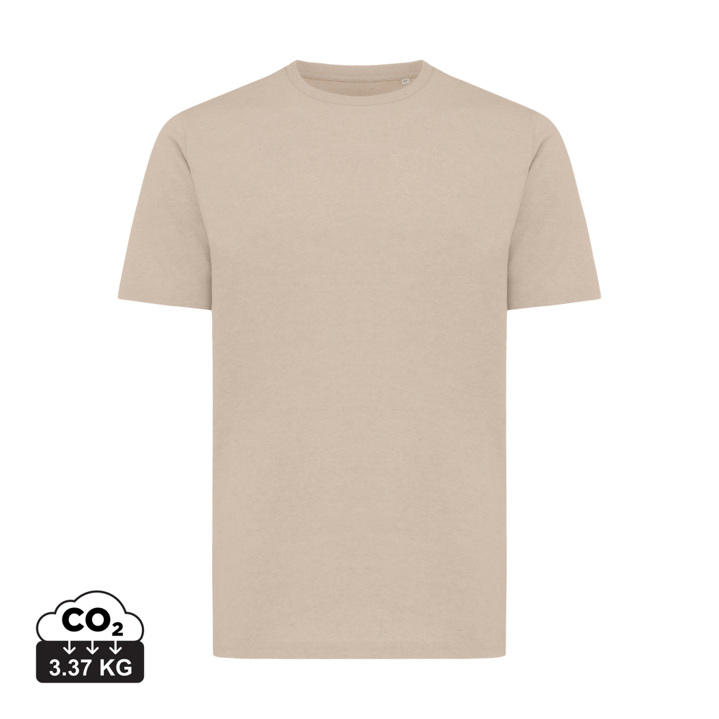 Iqoniq Sierra letvægts t-shirt af genanvendt bomuld, desert
