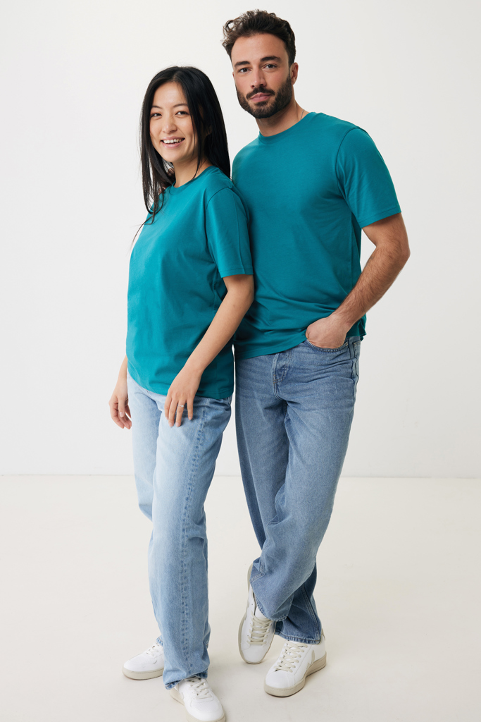verdigris IQONIQ Sierra Camiseta Light Weight Algodón Reciclado
