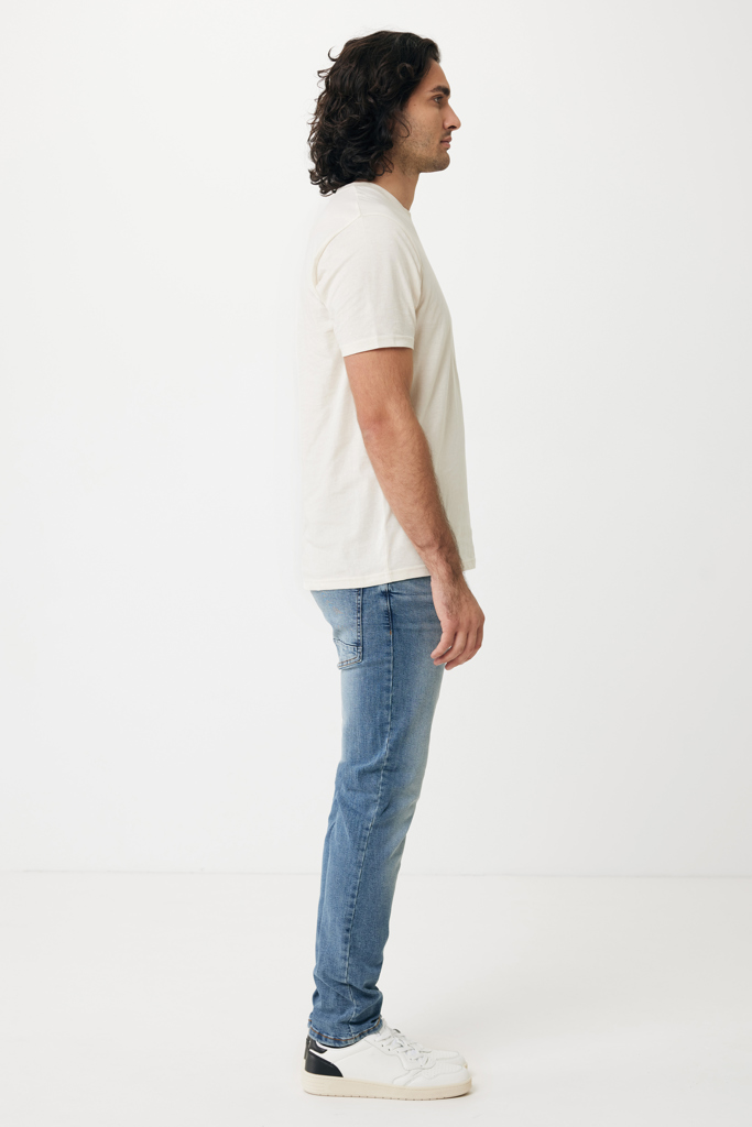 natural raw IQONIQ Sierra Camiseta Light Weight Algodón Reciclado