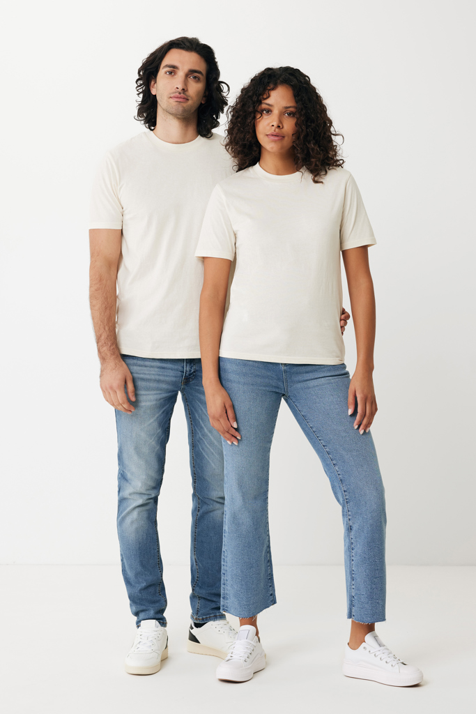 natural raw IQONIQ Sierra Camiseta Light Weight Algodón Reciclado