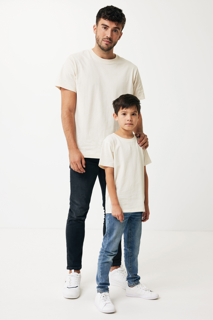 natural raw IQONIQ Sierra Camiseta Light Weight Algodón Reciclado