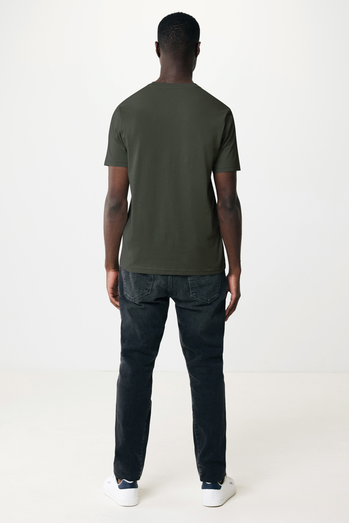 caqui IQONIQ Sierra Camiseta Light Weight Algodón Reciclado