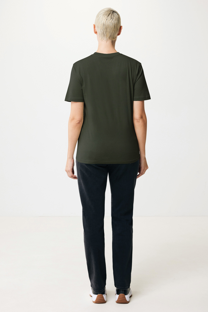 caqui IQONIQ Sierra Camiseta Light Weight Algodón Reciclado