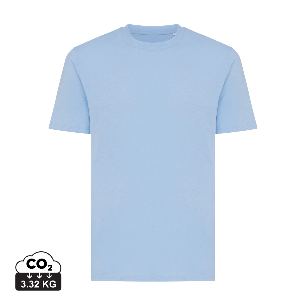 Iqoniq Sierra letv&#230;gts t-shirt af genanvendt bomuld, sky blue