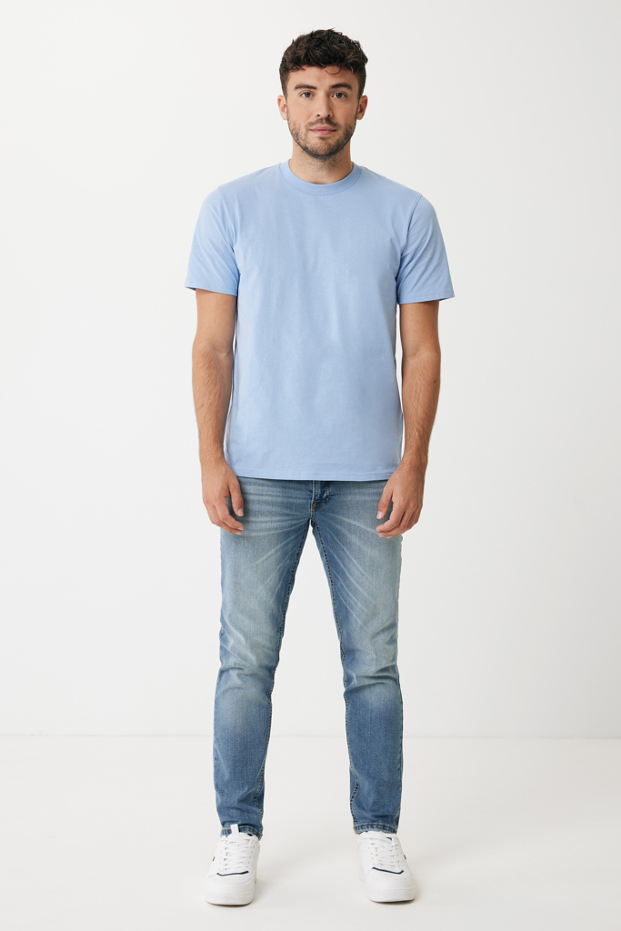 sky blue IQONIQ Sierra Camiseta Light Weight Algodón Reciclado