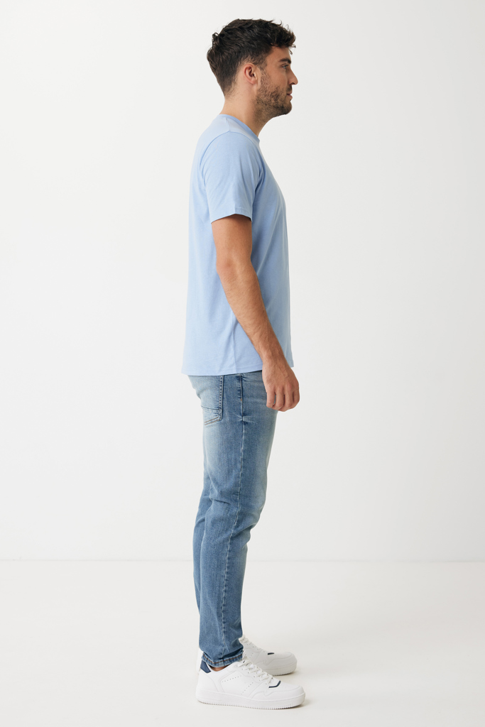 sky blue IQONIQ Sierra Camiseta Light Weight Algodón Reciclado