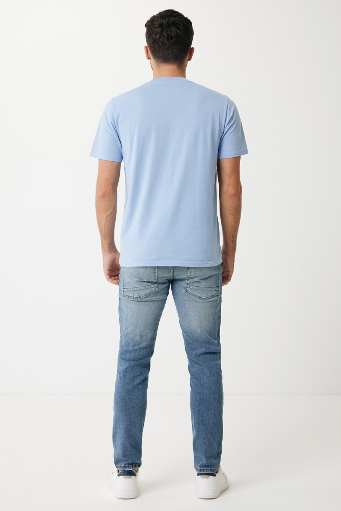 sky blue IQONIQ Sierra Camiseta Light Weight Algodón Reciclado