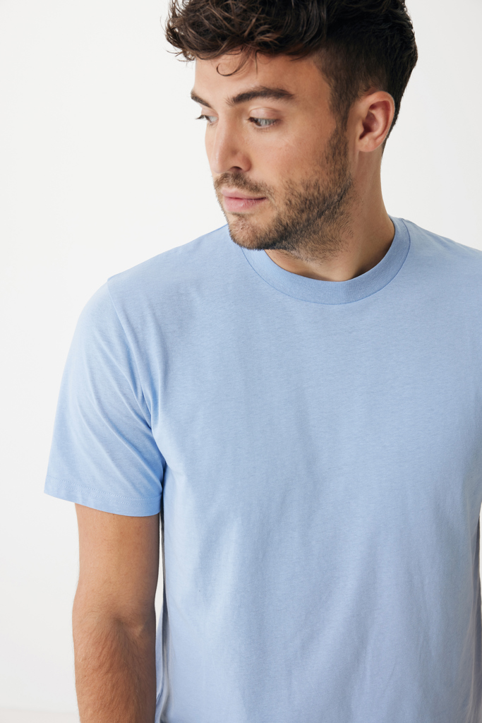 sky blue IQONIQ Sierra Camiseta Light Weight Algodón Reciclado