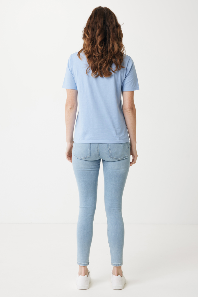 sky blue IQONIQ Sierra Camiseta Light Weight Algodón Reciclado