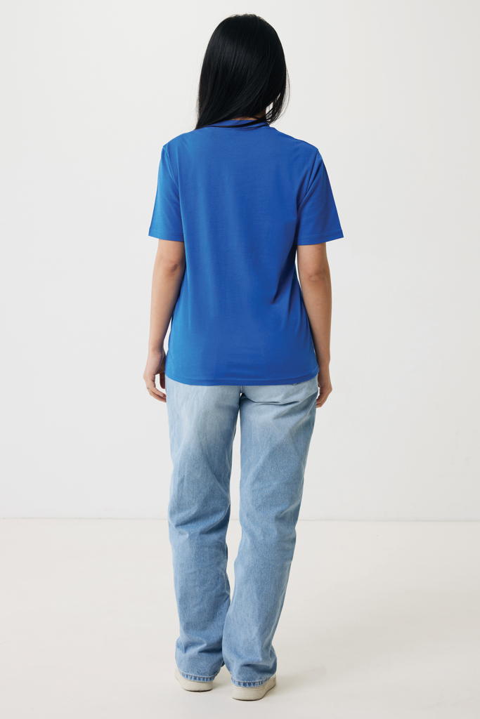 azul real IQONIQ Sierra Camiseta Light Weight Algodón Reciclado