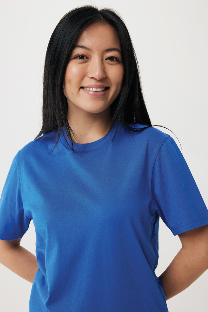 azul real IQONIQ Sierra Camiseta Light Weight Algodón Reciclado
