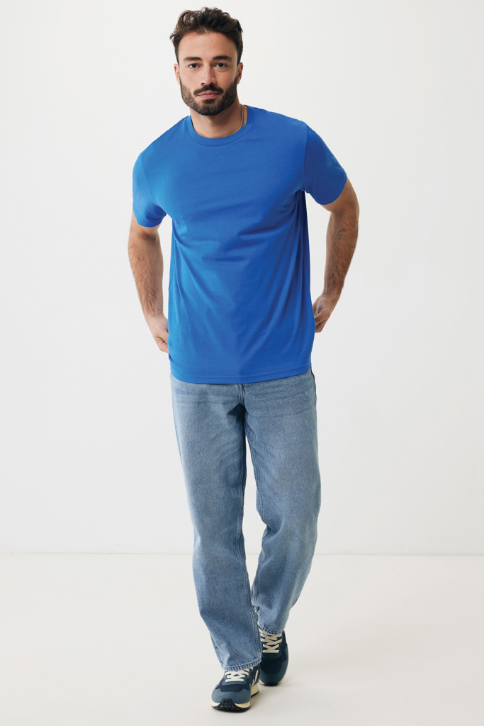 azul real IQONIQ Sierra Camiseta Light Weight Algodón Reciclado
