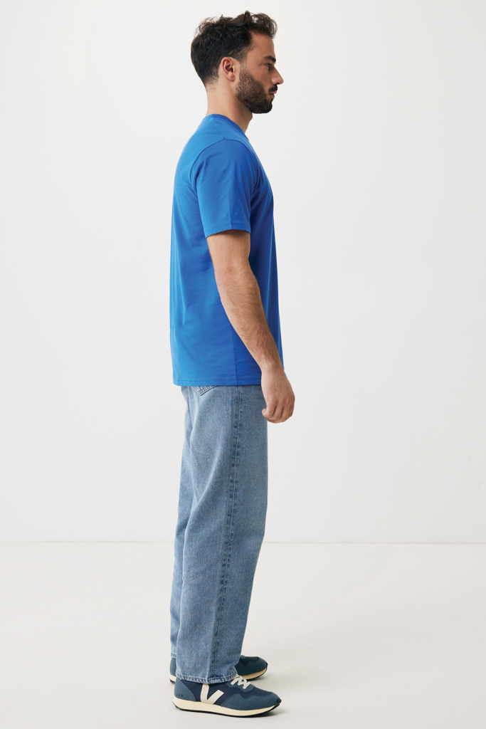 azul real IQONIQ Sierra Camiseta Light Weight Algodón Reciclado