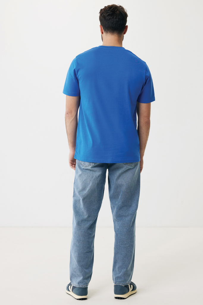azul real IQONIQ Sierra Camiseta Light Weight Algodón Reciclado