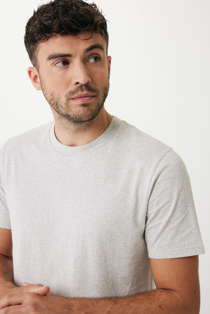 light heather grey IQONIQ Sierra Camiseta Light Weight Algodón Reciclado