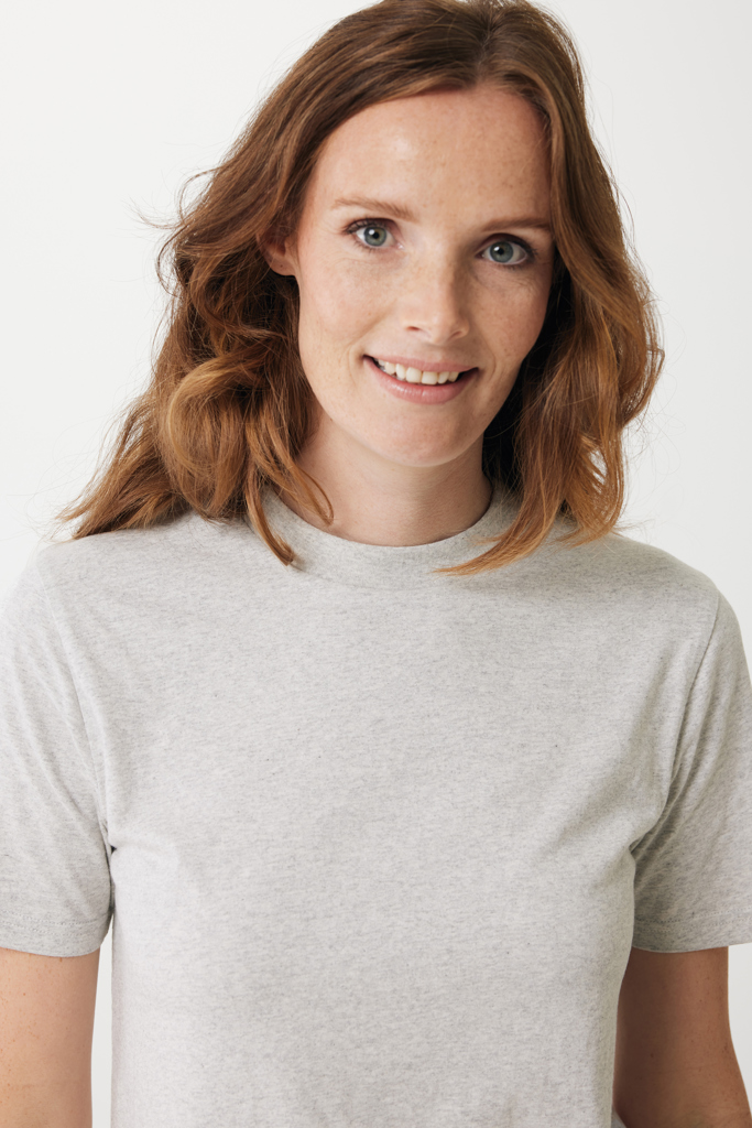light heather grey IQONIQ Sierra Camiseta Light Weight Algodón Reciclado