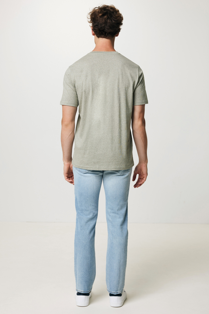 light heather green IQONIQ Sierra Camiseta Light Weight Algodón Reciclado