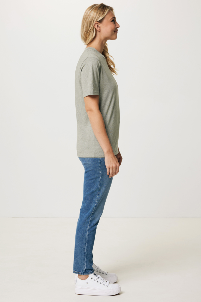light heather green IQONIQ Sierra Camiseta Light Weight Algodón Reciclado