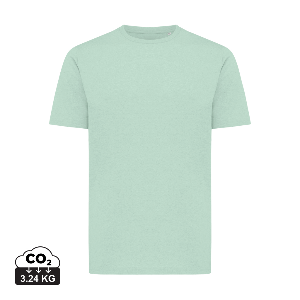 Iqoniq Sierra letvægts t-shirt af genanvendt bomuld, crushed mint