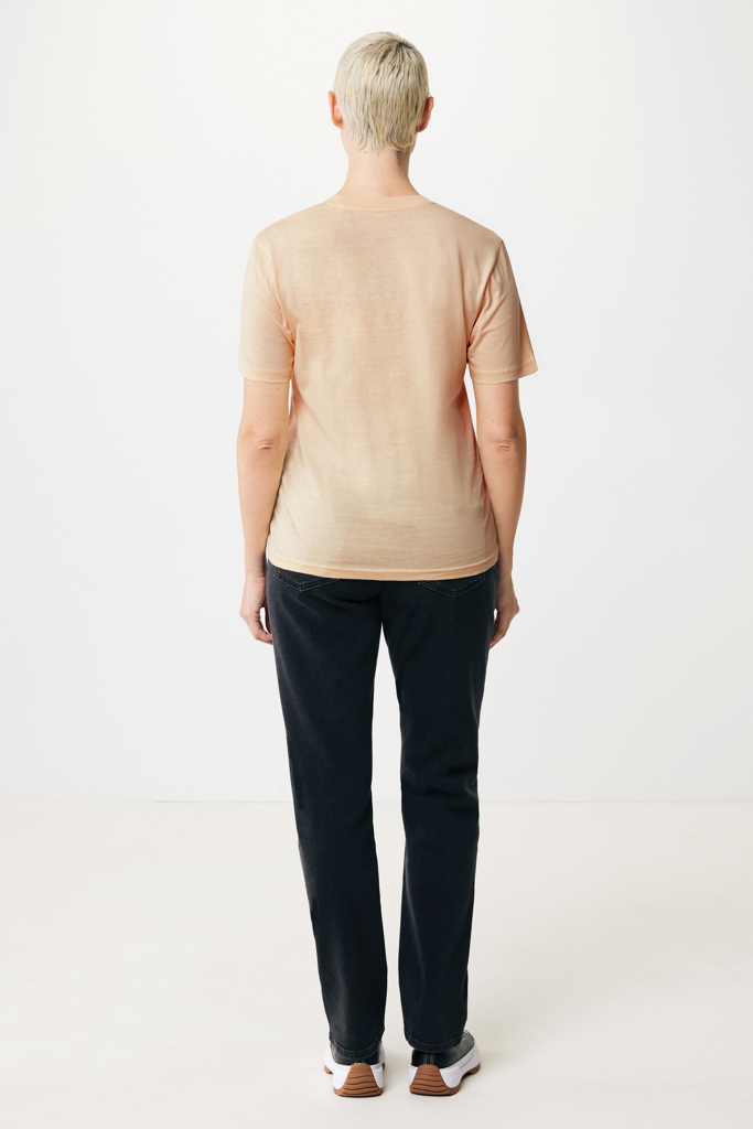peach nectar IQONIQ Sierra Camiseta Light Weight Algodón Reciclado