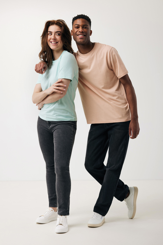 peach nectar IQONIQ Sierra Camiseta Light Weight Algodón Reciclado