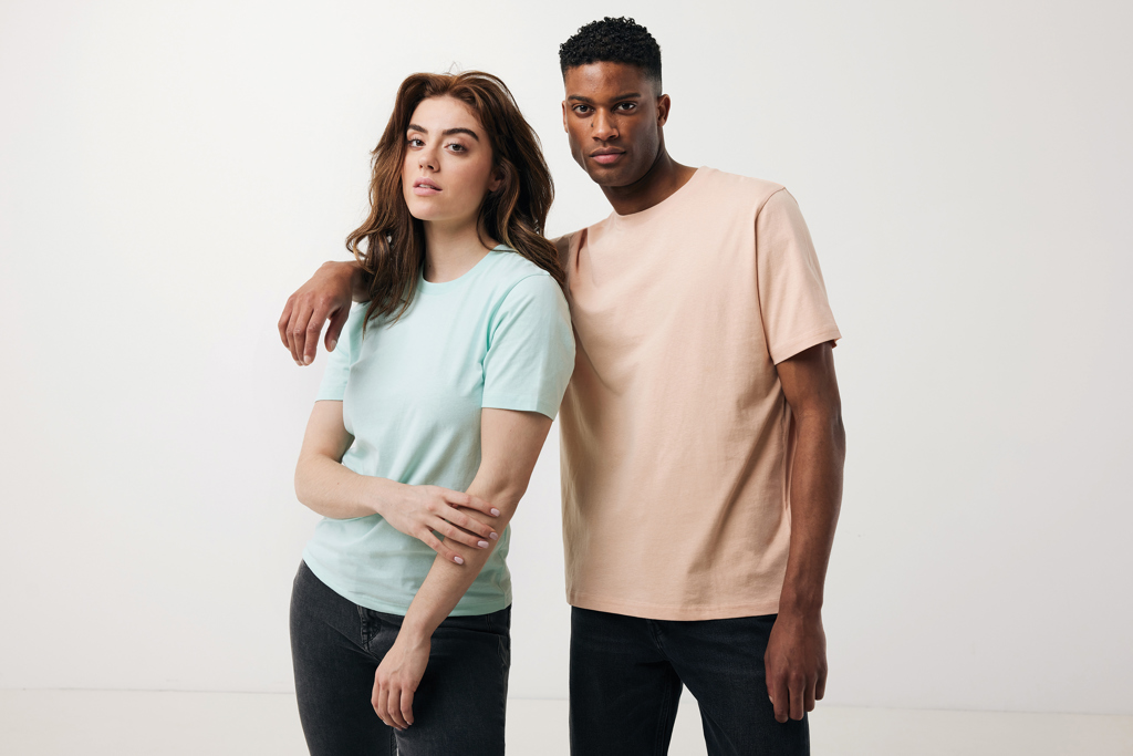 peach nectar IQONIQ Sierra Camiseta Light Weight Algodón Reciclado
