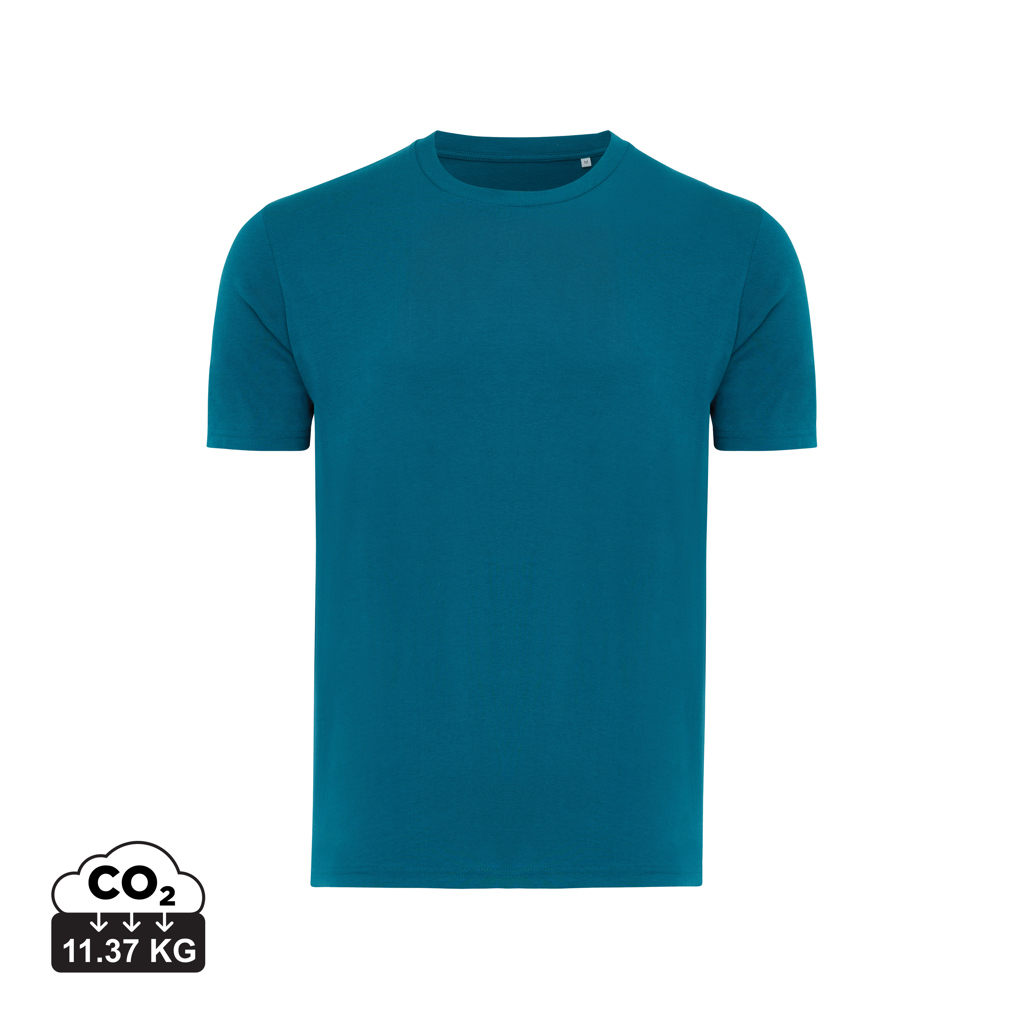 dark teal IQONIQ Sierra Camiseta Light Weight Algodón Reciclado