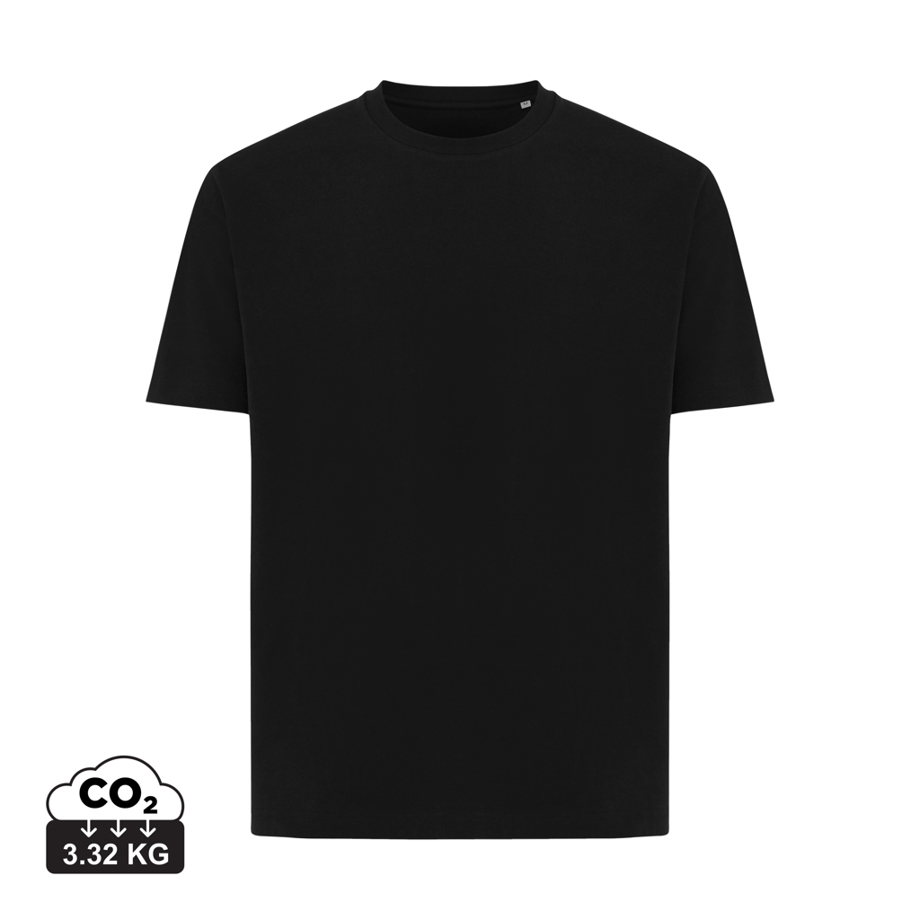 Iqoniq Teide t-shirt i genanvendt bomuld, sort