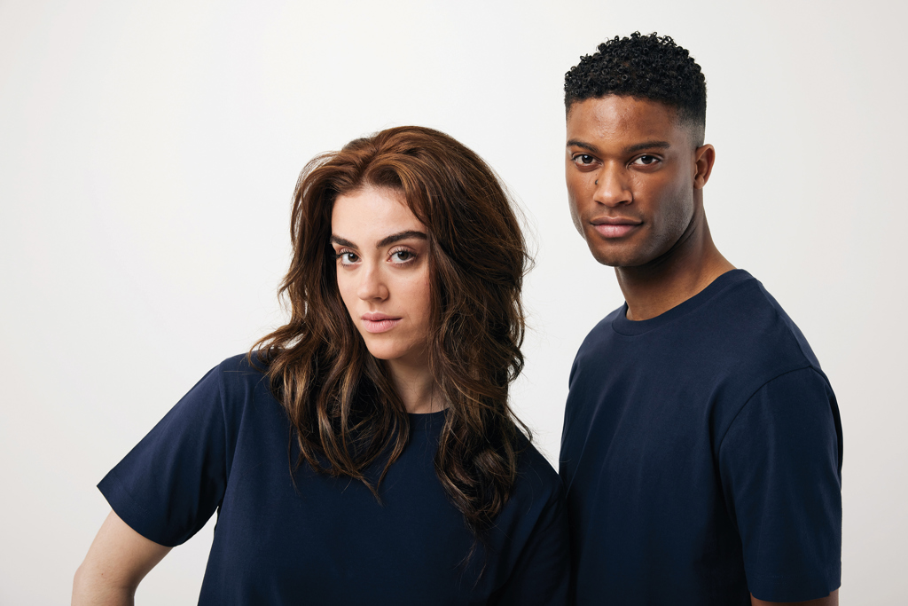 IQONIQ Teide Camiseta Boxy Fit Algodón Reciclado