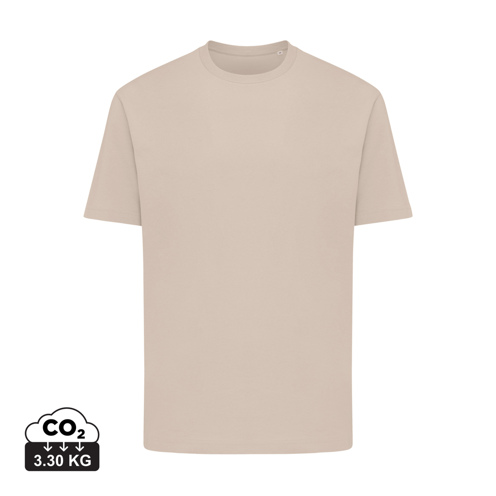 Iqoniq Teide t-shirt i genanvendt bomuld, desert