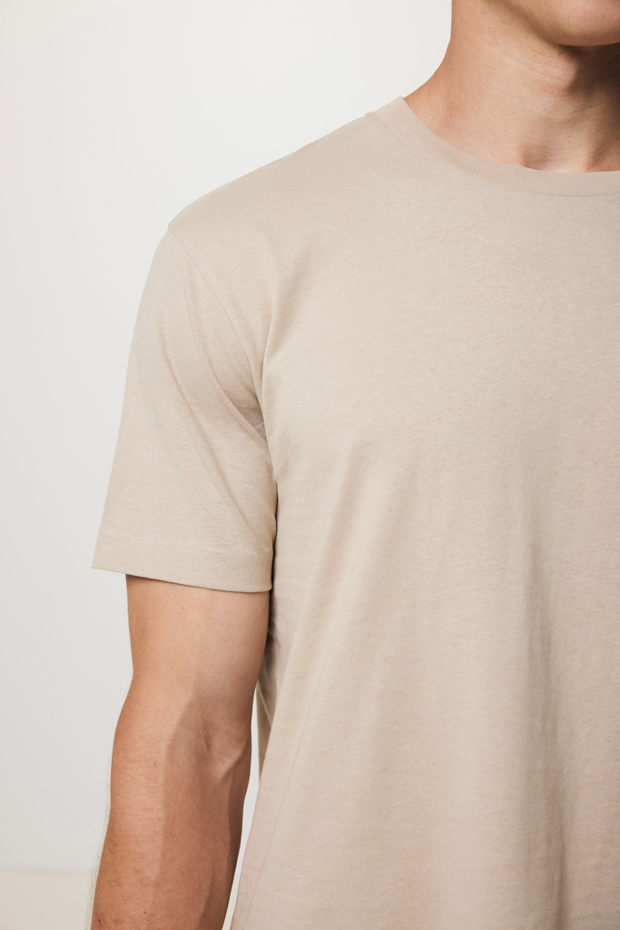 desert IQONIQ Teide Camiseta Boxy Fit Algodón Reciclado