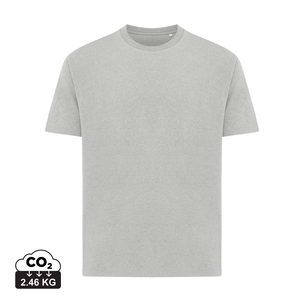 Iqoniq Teide t-shirt i genanvendt bomuld, heather grey