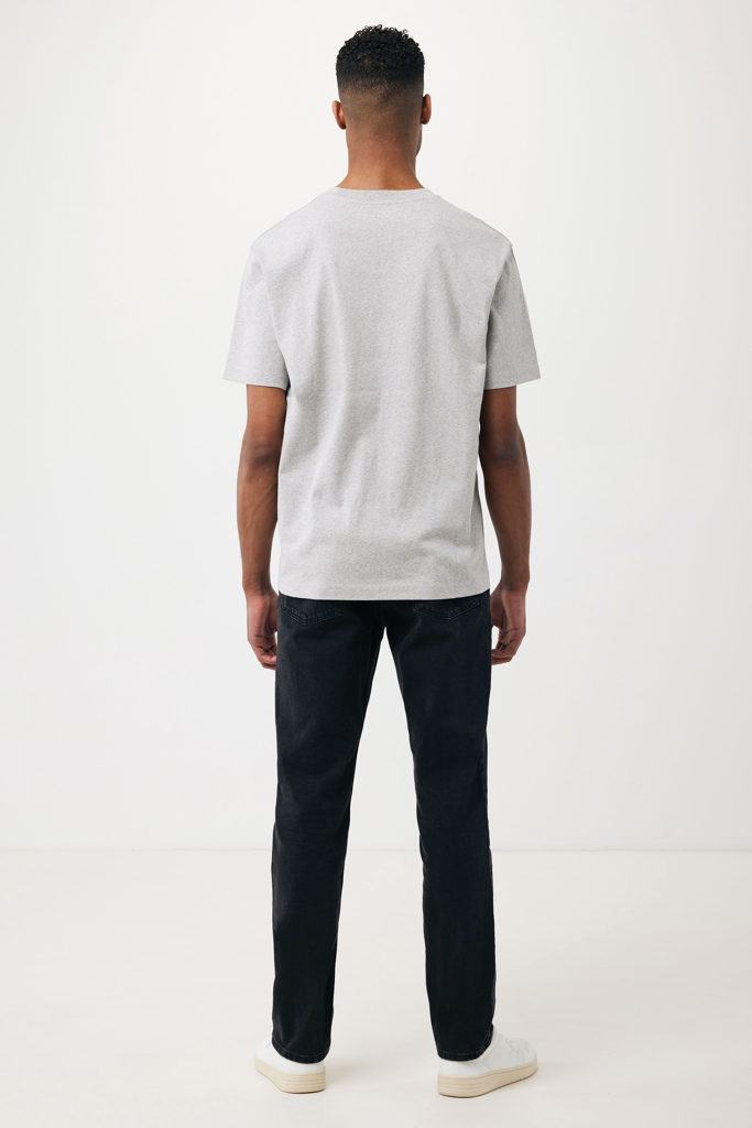 heather grey IQONIQ Teide Camiseta Boxy Fit Algodón Reciclado