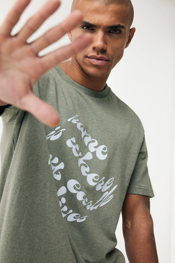 IQONIQ Teide Camiseta Boxy Fit Algodón Reciclado