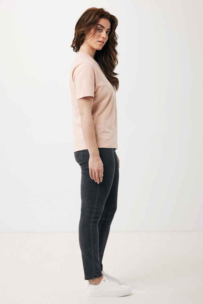 peach nectar IQONIQ Teide Camiseta Boxy Fit Algodón Reciclado
