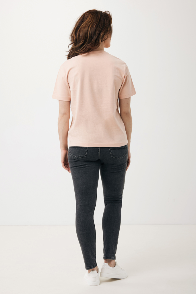 peach nectar IQONIQ Teide Camiseta Boxy Fit Algodón Reciclado