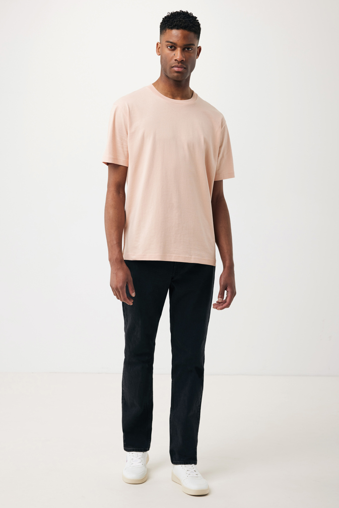 peach nectar IQONIQ Teide Camiseta Boxy Fit Algodón Reciclado