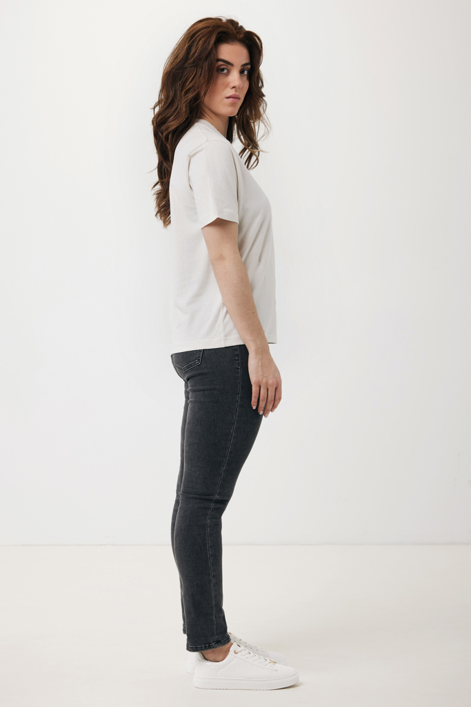 ivory white IQONIQ Teide Camiseta Boxy Fit Algodón Reciclado