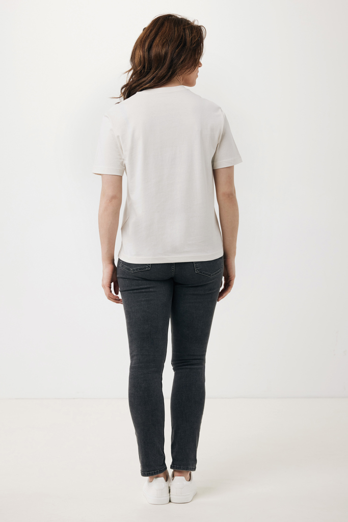 ivory white IQONIQ Teide Camiseta Boxy Fit Algodón Reciclado