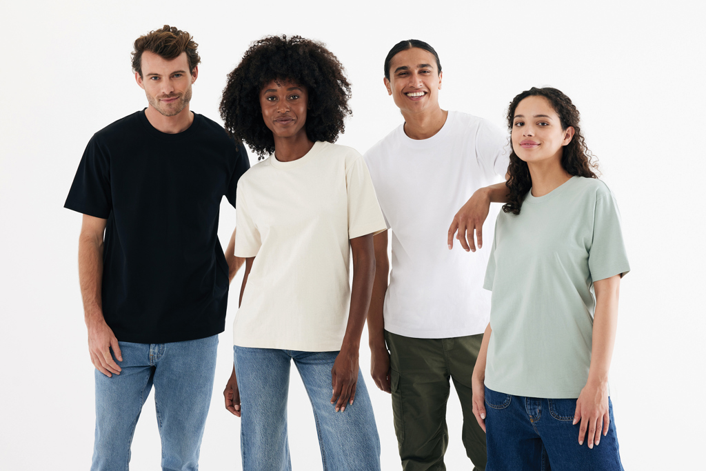 IQONIQ Nikko Camiseta Heavy Weight Algodón Reciclado