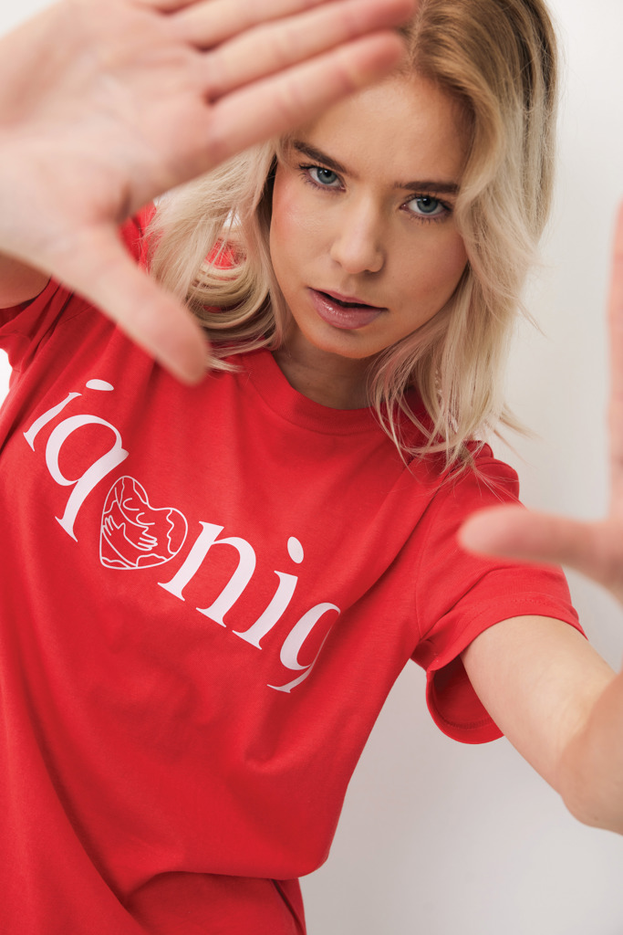 IQONIQ Brett Camiseta Medium Weight Algodón Reciclado