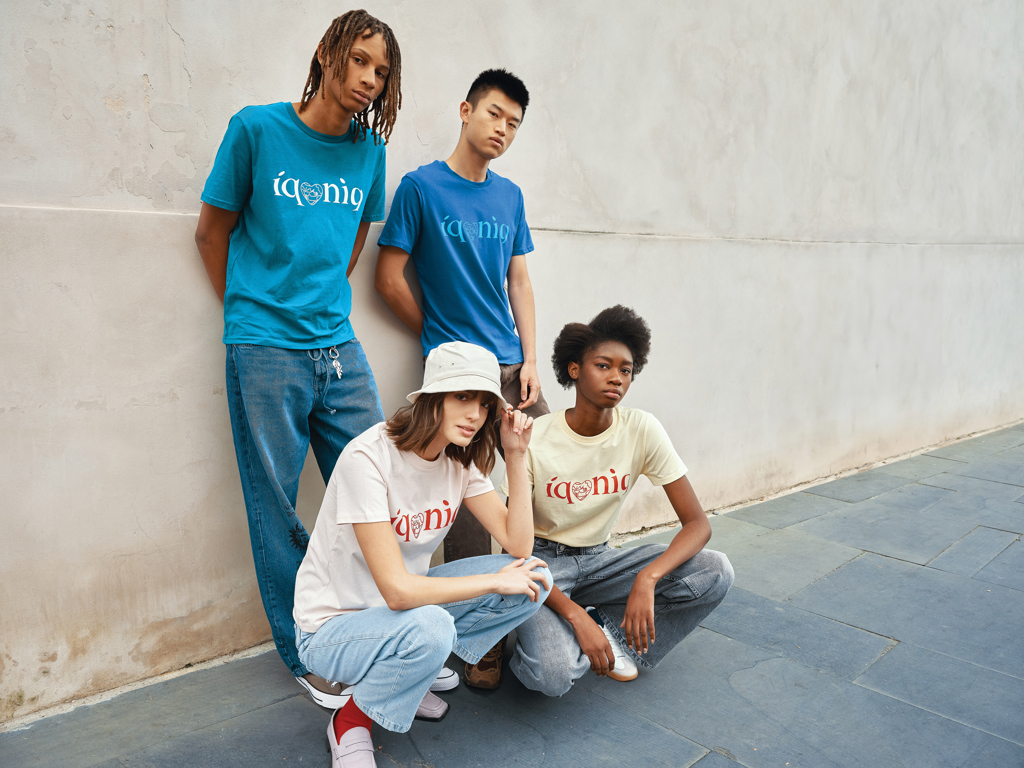 IQONIQ Brett Camiseta Medium Weight Algodón Reciclado