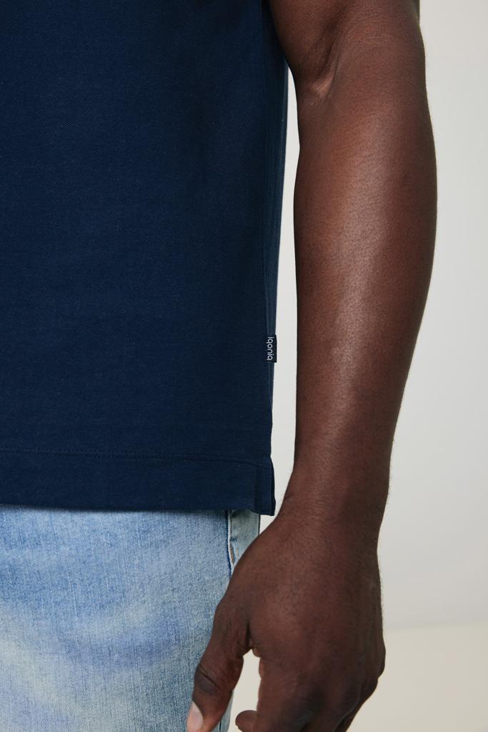 Polo en coton piqué et recyclé IQONIQ Yosemite