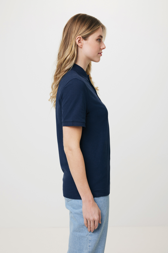 Polo en coton piqué et recyclé IQONIQ Yosemite