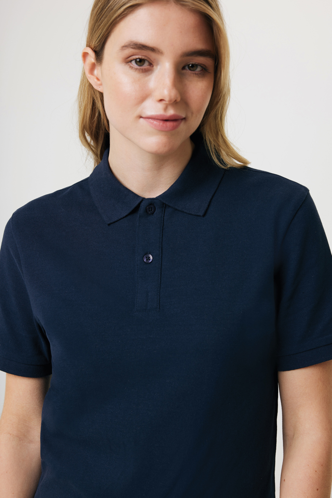 Polo en coton piqué et recyclé IQONIQ Yosemite