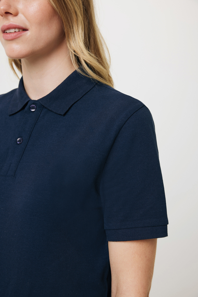 Polo en coton piqué et recyclé IQONIQ Yosemite